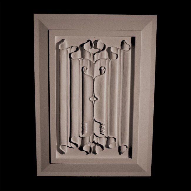 14-1/8" Wide x 19-3/4" High Unfinished Polymer Resin Panel