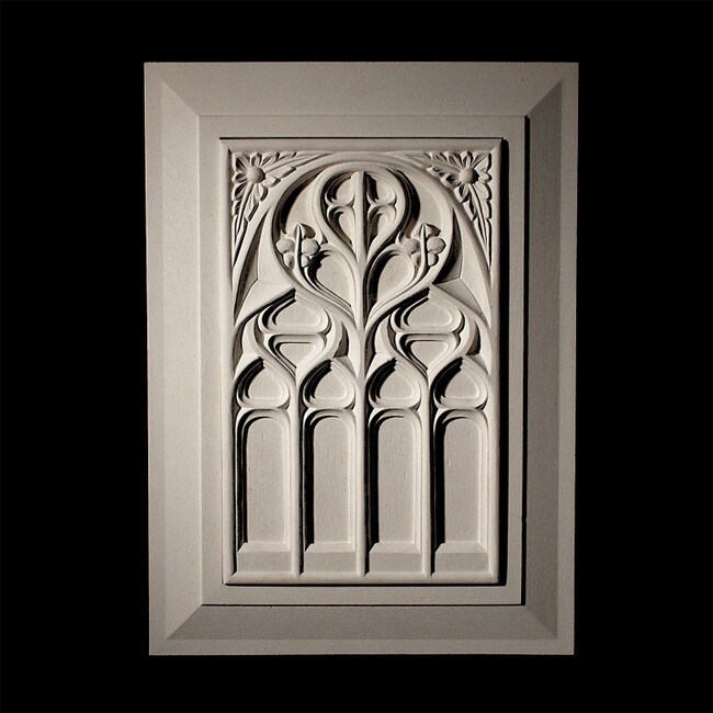 14-1/4" Wide x 16-5/8" High Unfinished Polymer Resin Panel