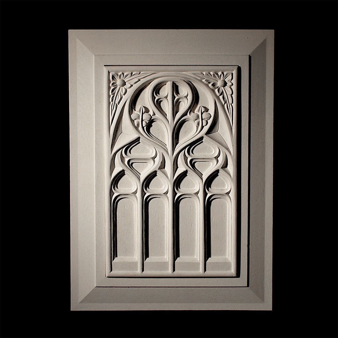 14-1/8" Wide x 16-5/8" High Unfinished Polymer Resin Panel