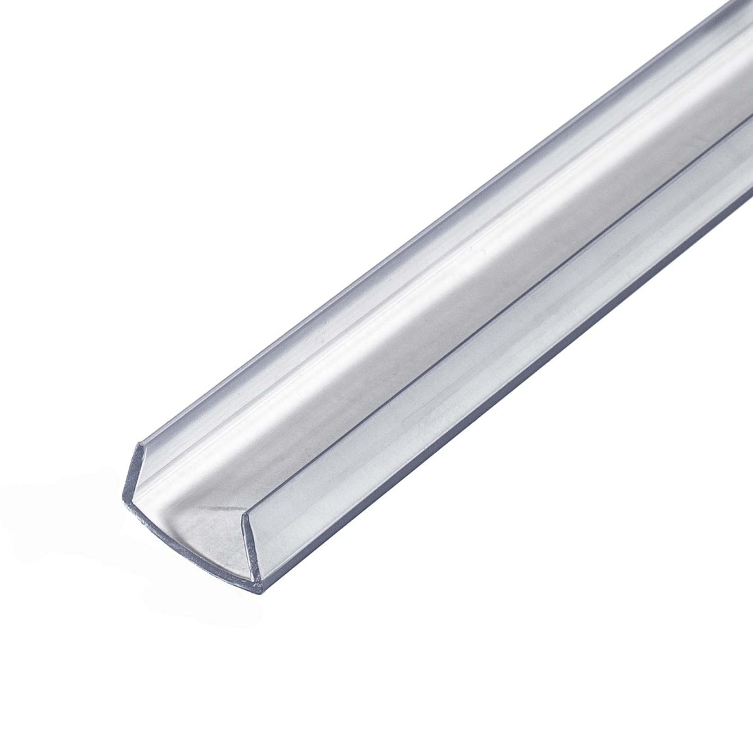 5/8in | Clear PVC U Channel Moulding