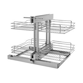 Rev-A-Shelf | 15in | Chrome Finish | Blind Corner Organizer