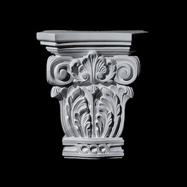 10-1/4" Wide x 12" High Unfinished Polymer Resin Capital