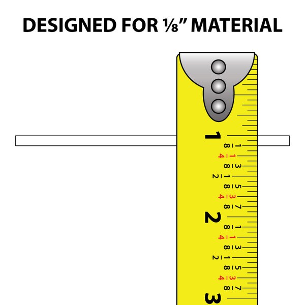 1/8in Styrene | Cap Moulding | 600-CAP Series