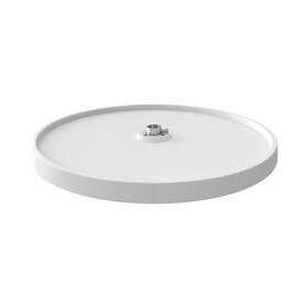 Rev-A-Shelf 18" White Polymer Full-Circle 1-Shelf Lazy Susan