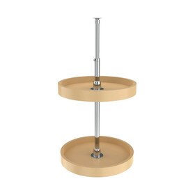 Rev-A-Shelf | 16in | Almond | Polymer Full Circle Lazy Susans | 2-Shelf