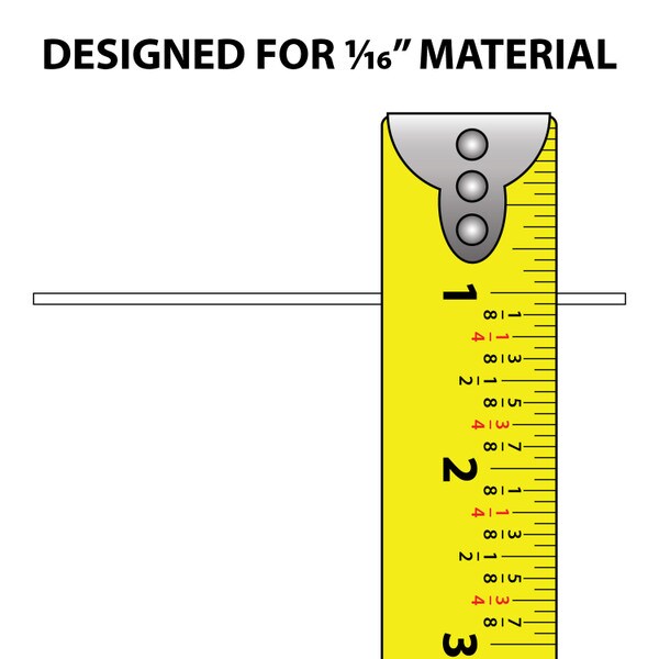 1/16in Styrene | Cap Moulding
