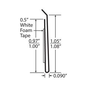 Anti-Tampering Ticket Moulding