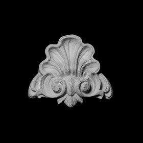 3-1/2" Wide x 3" High Unfinished Polymer Resin Pull