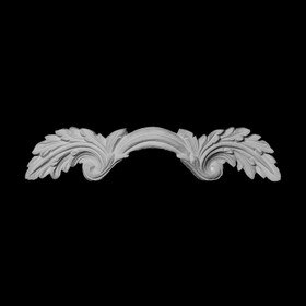 9-1/2" Wide x 2" High Unfinished Polymer Resin Pull