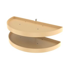 Rev-A-Shelf | 39in | Polymer Two-Tier Half Moon Susans