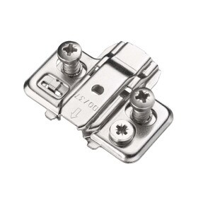 T-Type Mounting Plate | Cam Adj 3mm | With Premounted Wood Screws | 700.0KA3.054 Series