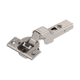 110° Opening Clip Top Screw On Hinge W/Blumotion Half Overlay