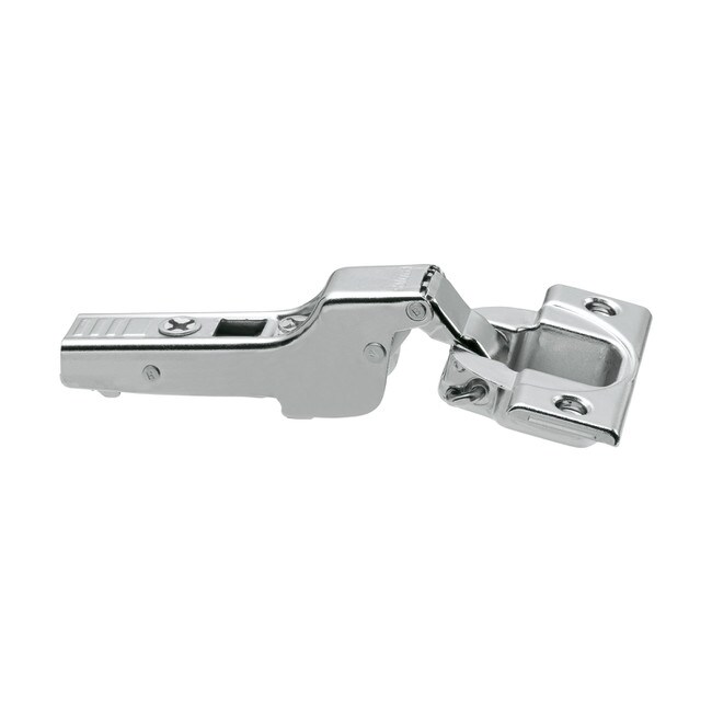 110° Opening Clip Top Screw On Hinge Half Overlay
