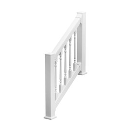 36" High x 78" Long Stair Rail Kit with Colonial Spindles