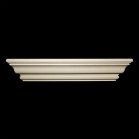 6in Face x 6-3/4in H x 10ft Long Unfinished Polymer Resin | Crown Moulding