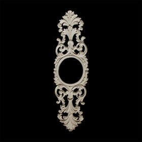 3-3/4" Wide x 12-1/2" High Unfinished Polymer Resin Escutcheon