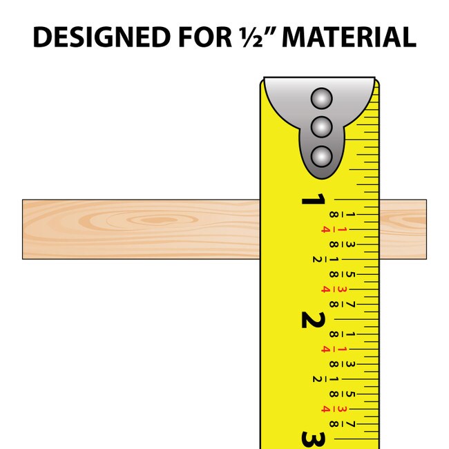 1/2in | Embossed PVC with Segmented Metal Core | Flexible U Channel Moulding