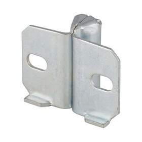 Steel Flat Caster Bracket | 7/16in x 1-3/8in Long Stem