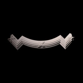 7-1/4" High x 31-1/4" Wide Unfinished Polymer Resin Applique