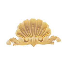 9-3/8" Wide x 5-3/8" High Unfinished Polymer Resin Artisan Collection Deco