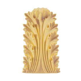 5-3/8" Wide x 7-1/2" High Unfinished Polymer Resin Artisan Collection Deco