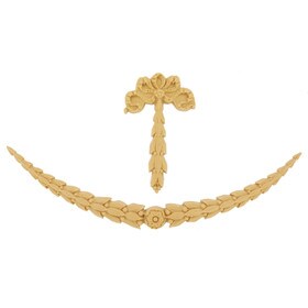 23" Wide x High Unfinished Polymer Resin Artisan Collection Festoon