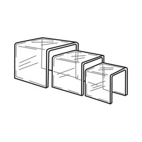 Square Acrylic Riser Set