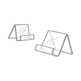 Clear Acrylic Book Easel