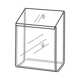 Outdoor Brochure Holder For 8 1/2" X 11" Brouchures