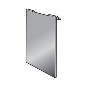 Slatwall Display Mirror 9"W X 12"H