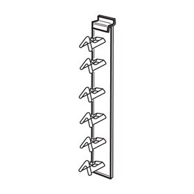 Slatwall Eyewear Display Holds 6 Pair 13 3/4"H