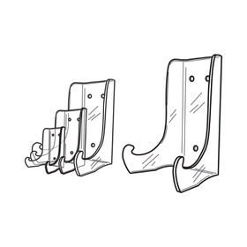 Clear Acrylic Heavy Duty Easel