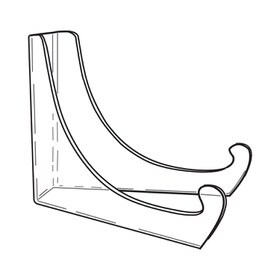 Acrylic Bowl Easel 4 1/2"H