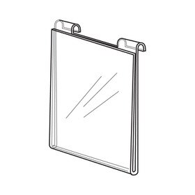 Gridwall Signholder 8 1/2"W X 11"H