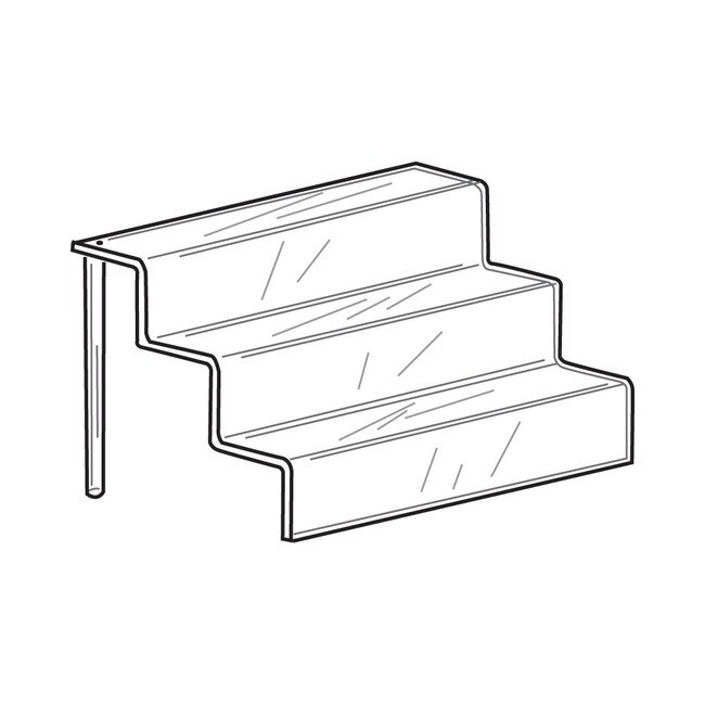 Step Board Risers Acrylic Step Riser | AAD-STEP-RISER-PARENT