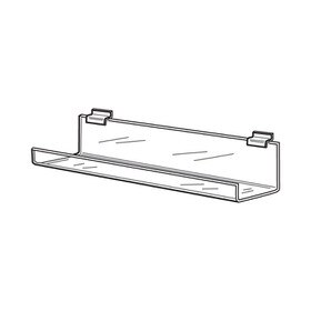 Large Slatwall Shelf