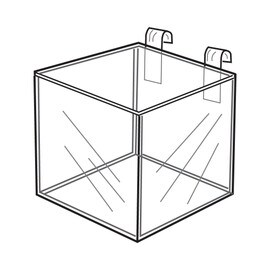 Gridwall Bin 4" X 4" X 4"