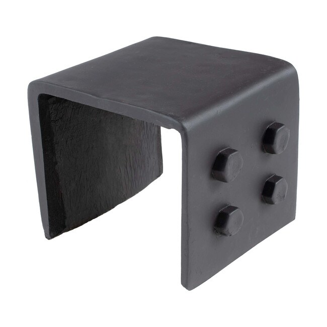 Industrial Bolt Head Bracket for 6" W x 6" H Faux Wood Beams | Artisan Beam Collection