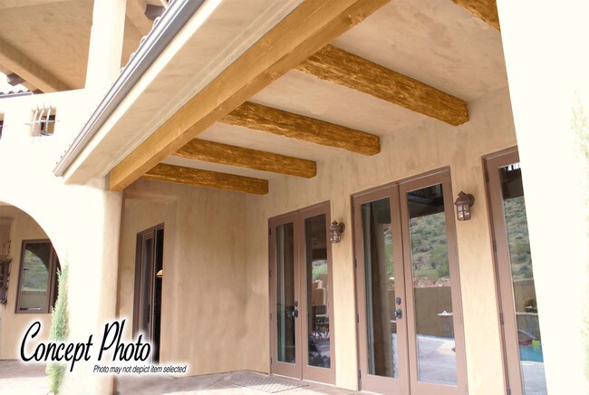 6in W x 6in H | River Wood Faux Wood Beam Kit with Strap | 16 Ft. Nominal Length