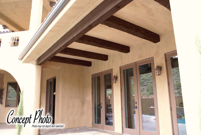 6in W x 6in H | Sand Blasted Faux Wood Beam Kit with Strap | 16 Ft. Nominal Length