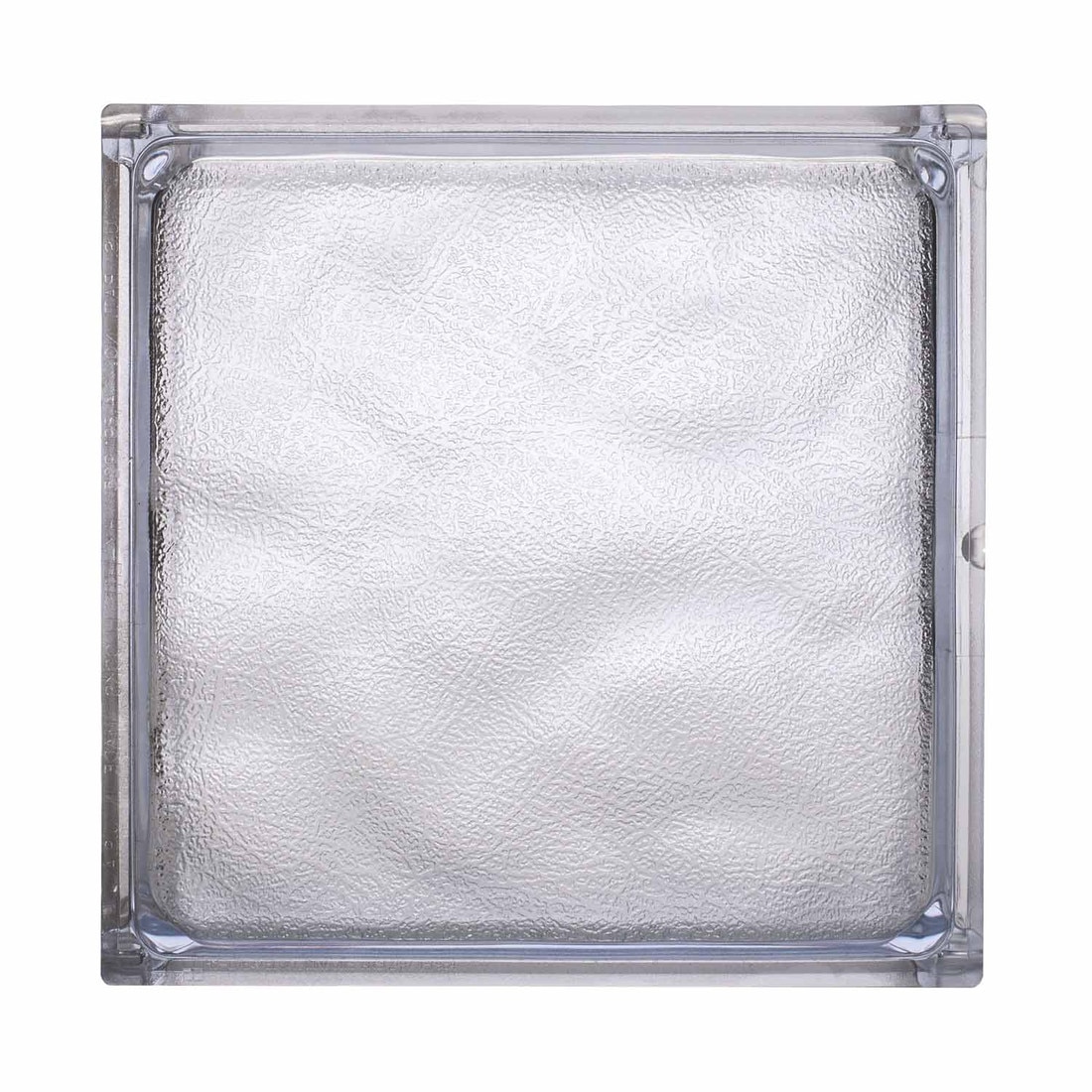 Classic Frosted Glacier Pattern | Interlocking Acrylic Block (Clips Needed)
