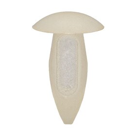.150" Diameter Natural Nylon Arrow Clip with .280" Head Diameter