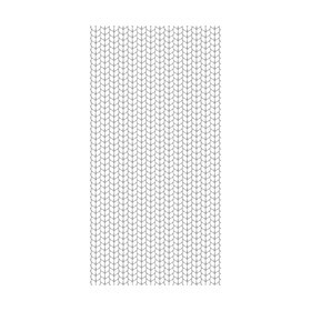 4ft x 8ft | Braids Frosted | Clear Acrylic Panel