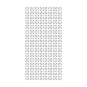 4ft x 8ft | Circle Star Frosted | Clear Acrylic Panel