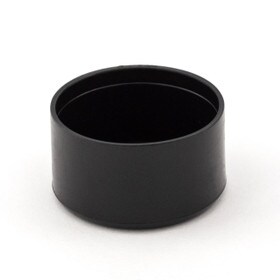 1-1/8in Dia | Low Density Polyethylene | Outside End Cap for Tubing