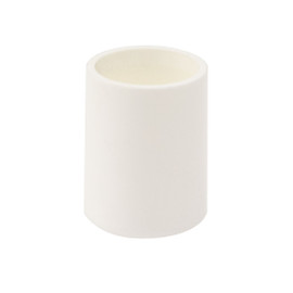 5/8in Dia | White Low Density Polyethylene | Plastic Outside End Cap for Tubing