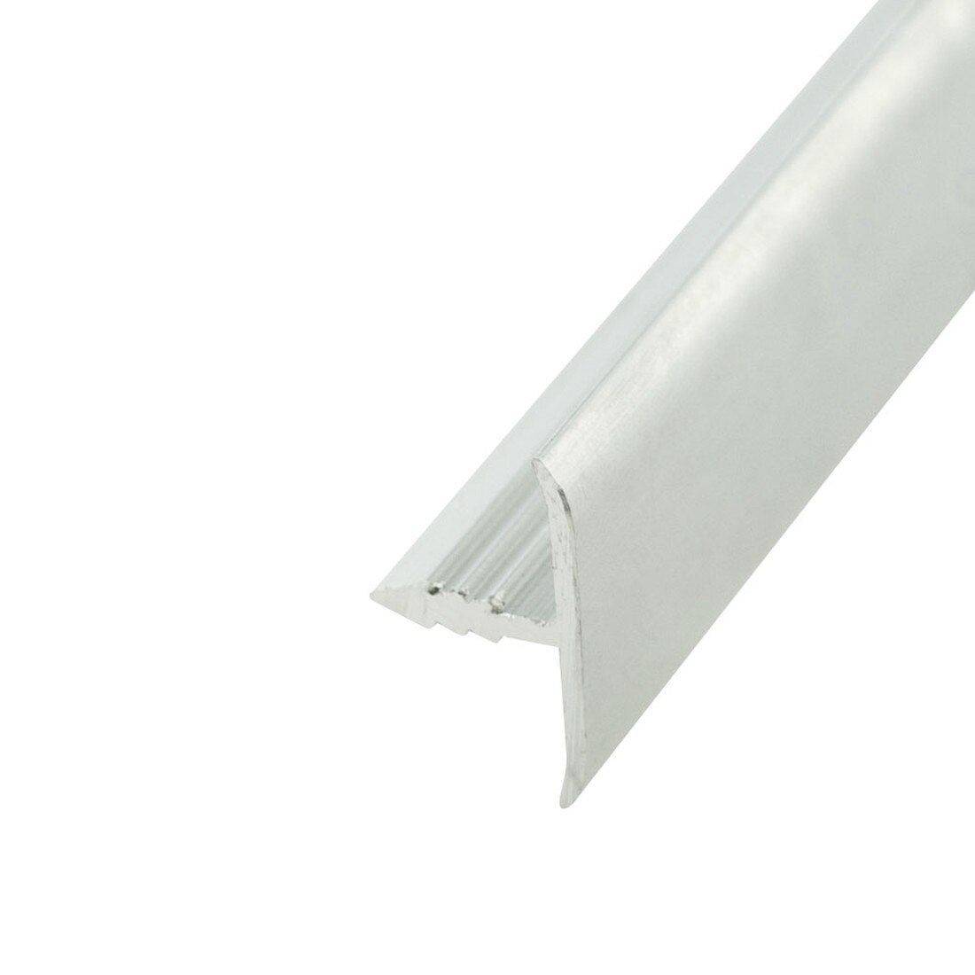 3/4in Flat Aluminum | Center Barb Tee Moulding