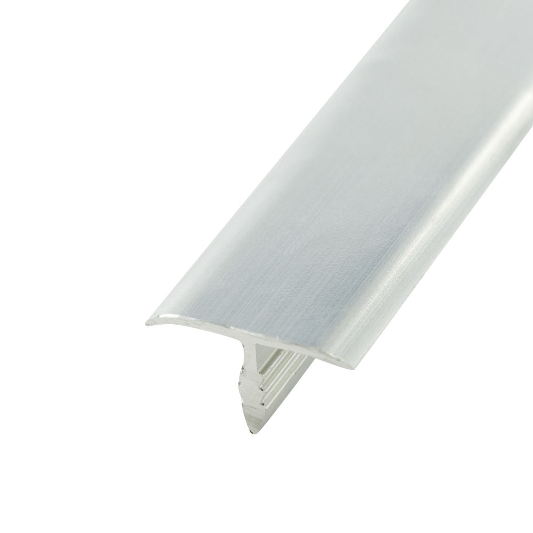3/4in Flat Aluminum | Center Barb Tee Moulding