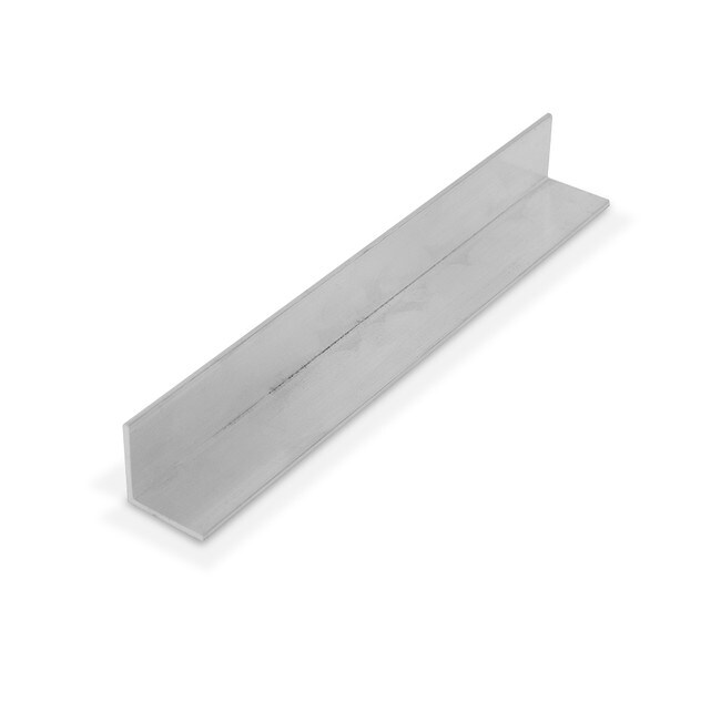 13/16in x 13/16in x 1/16 Thick | Aluminum Even Leg | 90° Angle Moulding