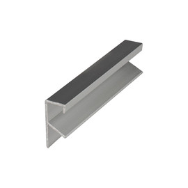 Clear Anodized | Satin Finish | Extruded Continuous Drawer Pull | 12ft Length | ALU1500T-S